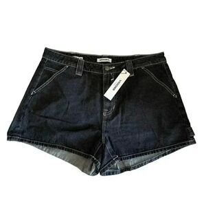 Vigoss Carpenter Black Solid Color Loop on Side Cotton Premium Quality High Rise